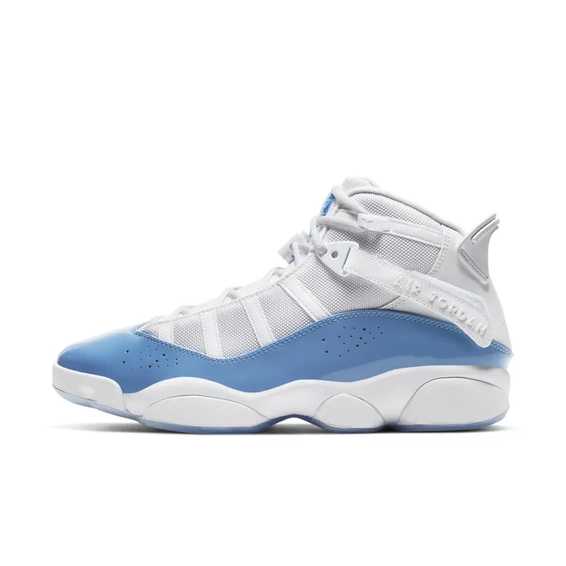 Jordan 6 Rings UNC White/Valor Blue-Ice-White (CW7037-100)
