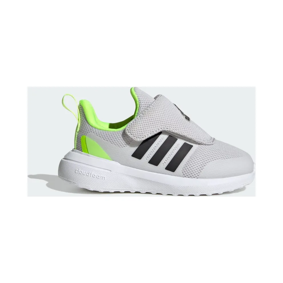 adidas FortaRun 2.0 Kids’ Shoes Grey One / Core Black / Lucid Lemon (IG2539)