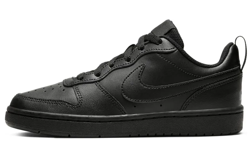 Nike Court Borough Low 2 (GS) – “Black” (BQ5448-001)