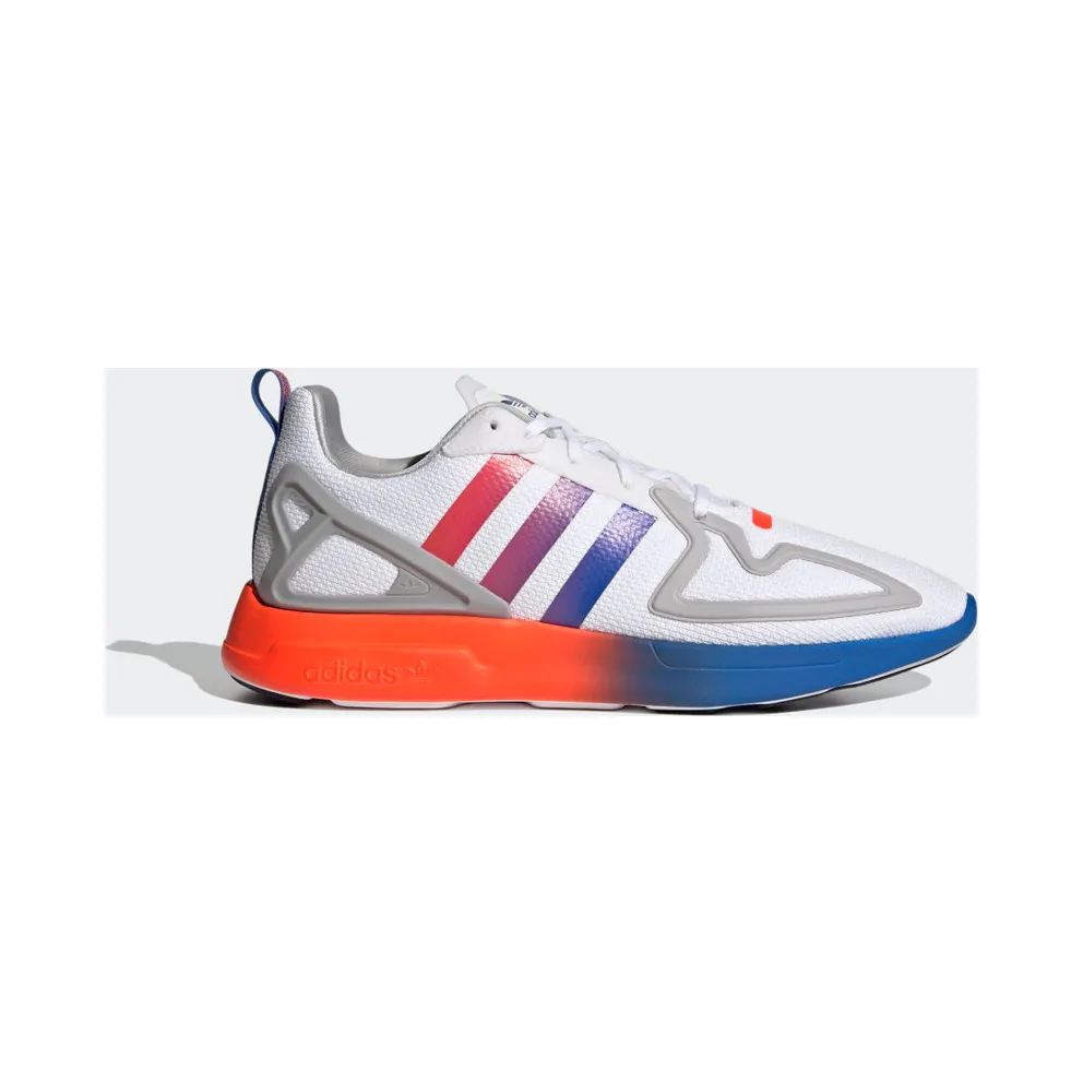 Adidas ZX 2K Flux Cloud White / Core Black / Blue (FX2044)