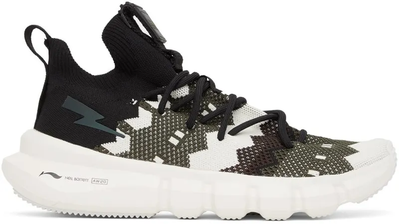 Neil Barrett Multicolor Li-Ning Edition Essence 1080 BK/OFW (BCT354 P9024)