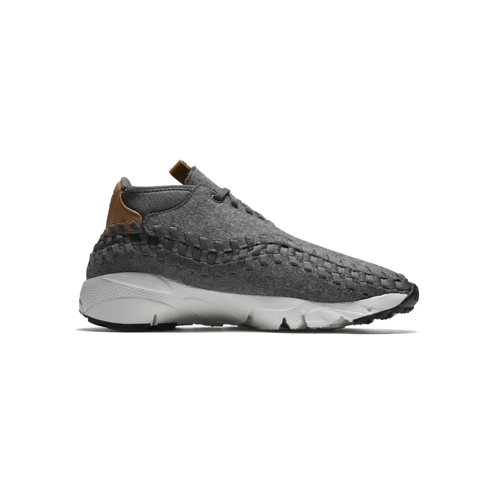 Nike Air Footscape Woven Chukka Light Grey Tan Wool (857874-002)