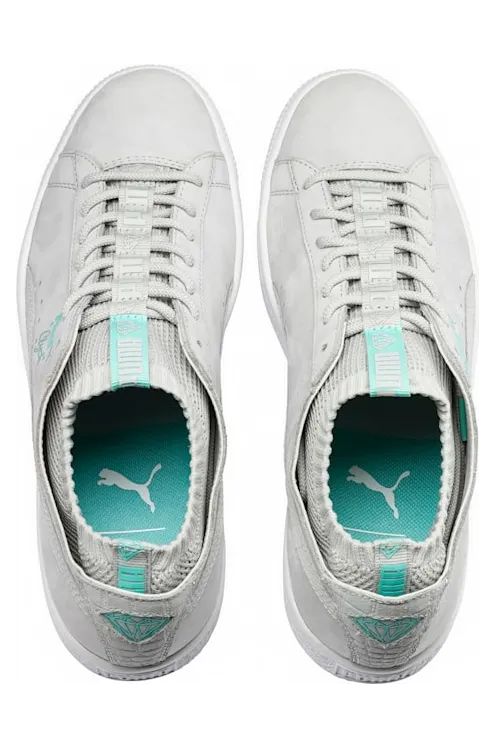 Puma Clyde Sock Lo Diamond Supply Co Grey