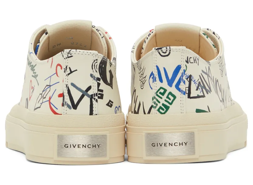 Givenchy Off-White City Low Sneakers (BH006DH19F960) (2)