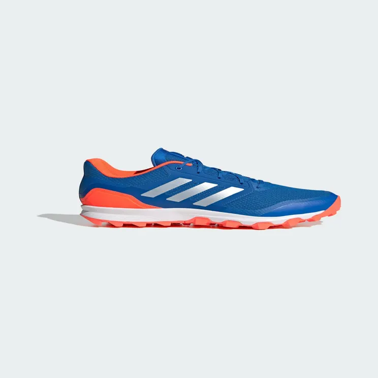 adidas Flexcloud 2.1 Field Hockey “Bright Royal / Zero Metalic / Team Solar Orange” (JP9829)
