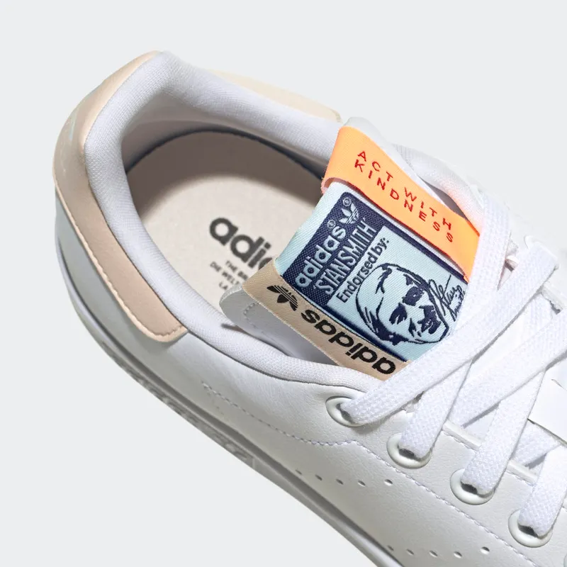 Adidas Stan Smith Cloud White / Bliss Orange / Almost Blue (GY9396)