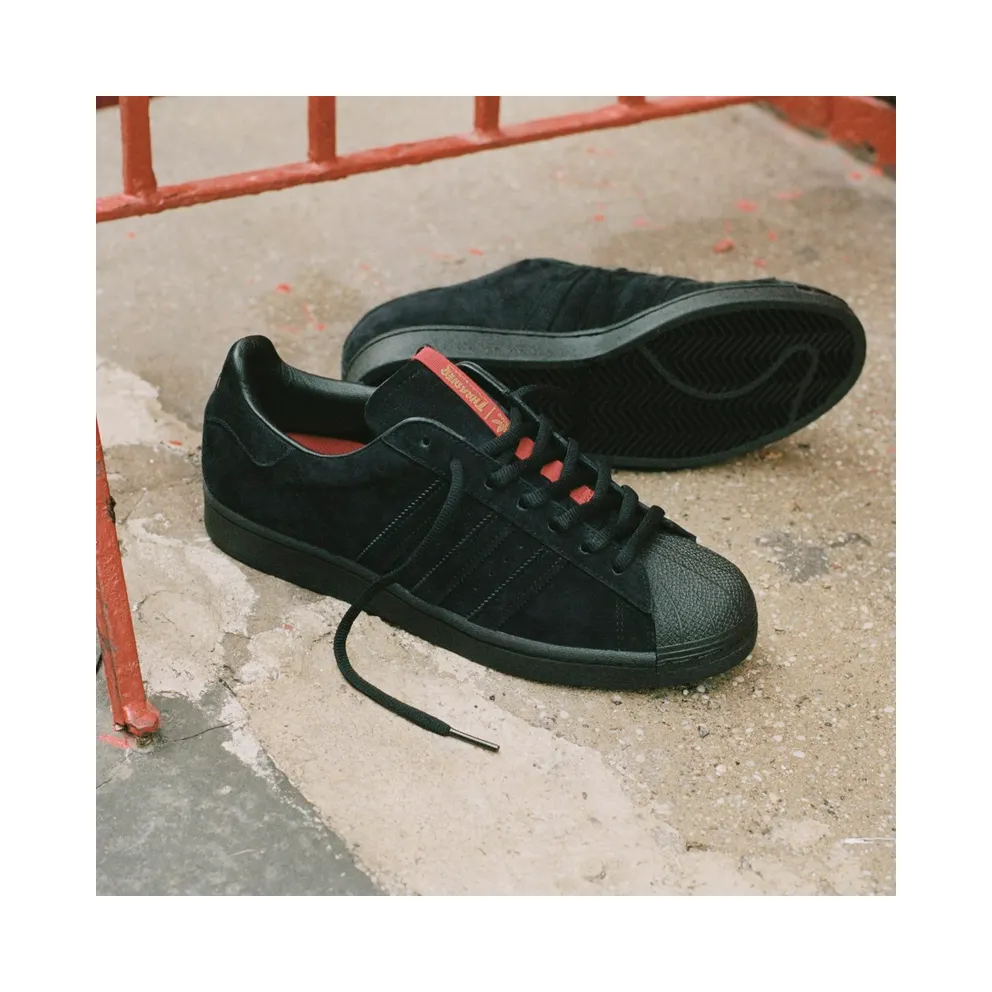adidas Superstar Adv Thrasher Core Black/Scarlet/Gold Metallic (FY9025)