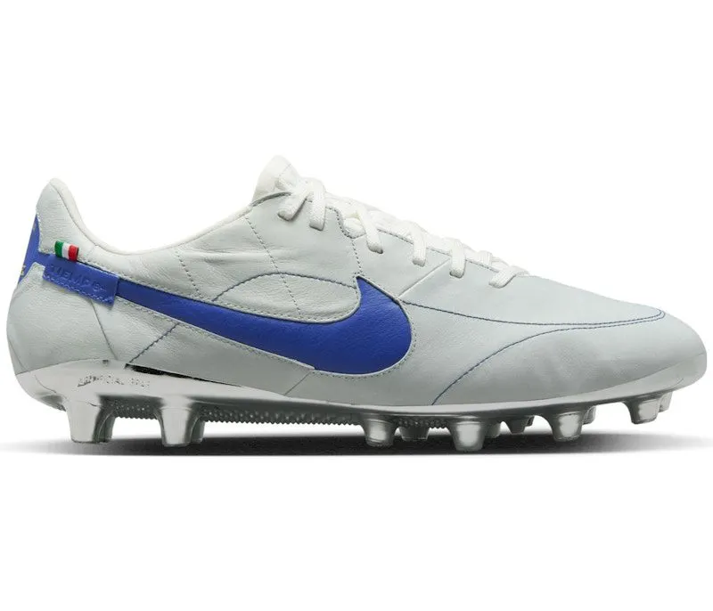 Nike Tiempo Legend 9 Elite MI AG Montebelluna Leather White Game Royal (DV7901-140)