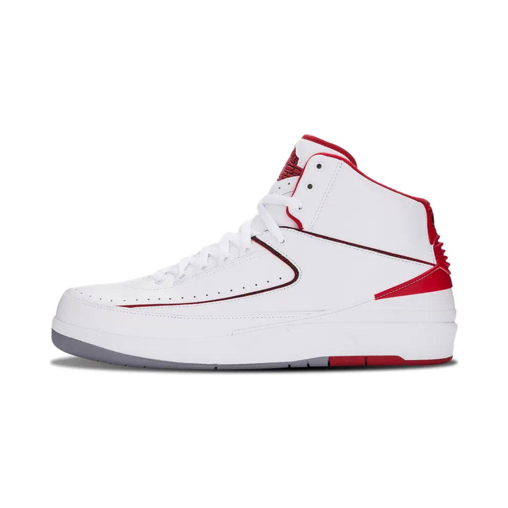 Jordan 2 Retro White Red (2014)