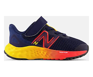 New Balance Fresh Foam Arishi v4 Bungee Lace Team Navy Electric Red Egg Yolk (IAARIKB4)