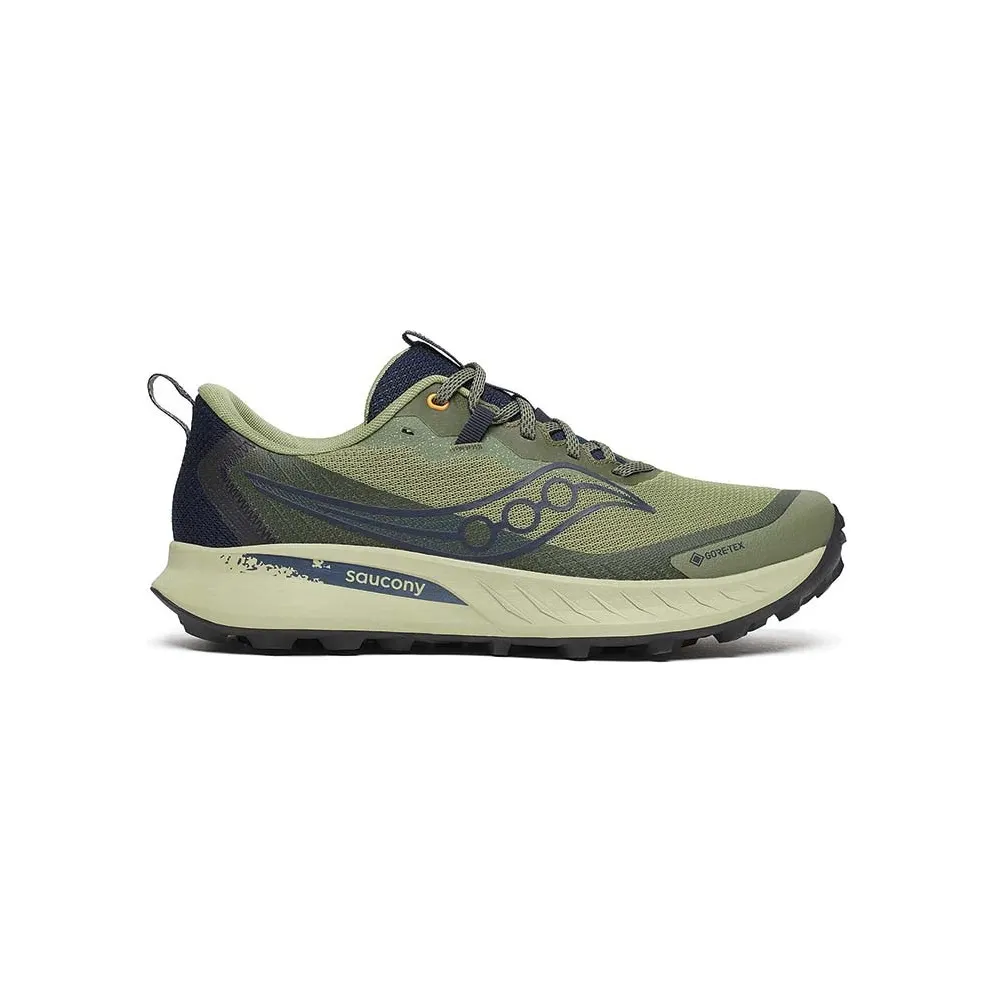 Saucony Peregrine 15 GTX “Hemlock” Hemlock / Navy (S20992162)