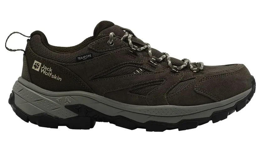 Jack Wolfskin Vojo Tour Texapore Low Herren Multifunktionsschuhe, braun, Größe 42 (A62070)
