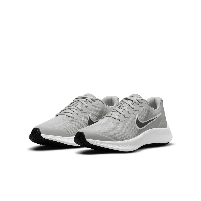 Nike Star Runner 3 Older Kids’ Road Running Grey 50% Sustainable Materials (DA2776-005)