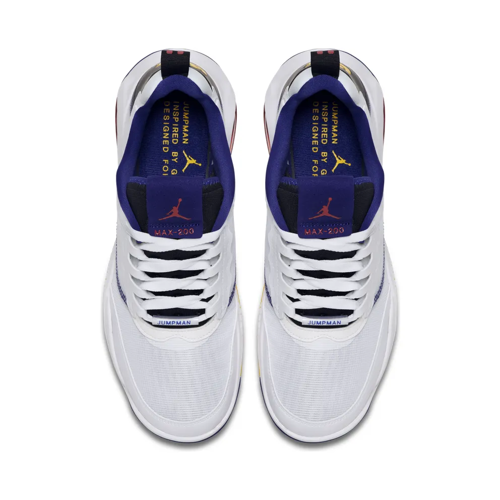 Jordan Max 200 Olympic (2020) White/Black-Gym Red-Dark Sulfur (CD6105-110)