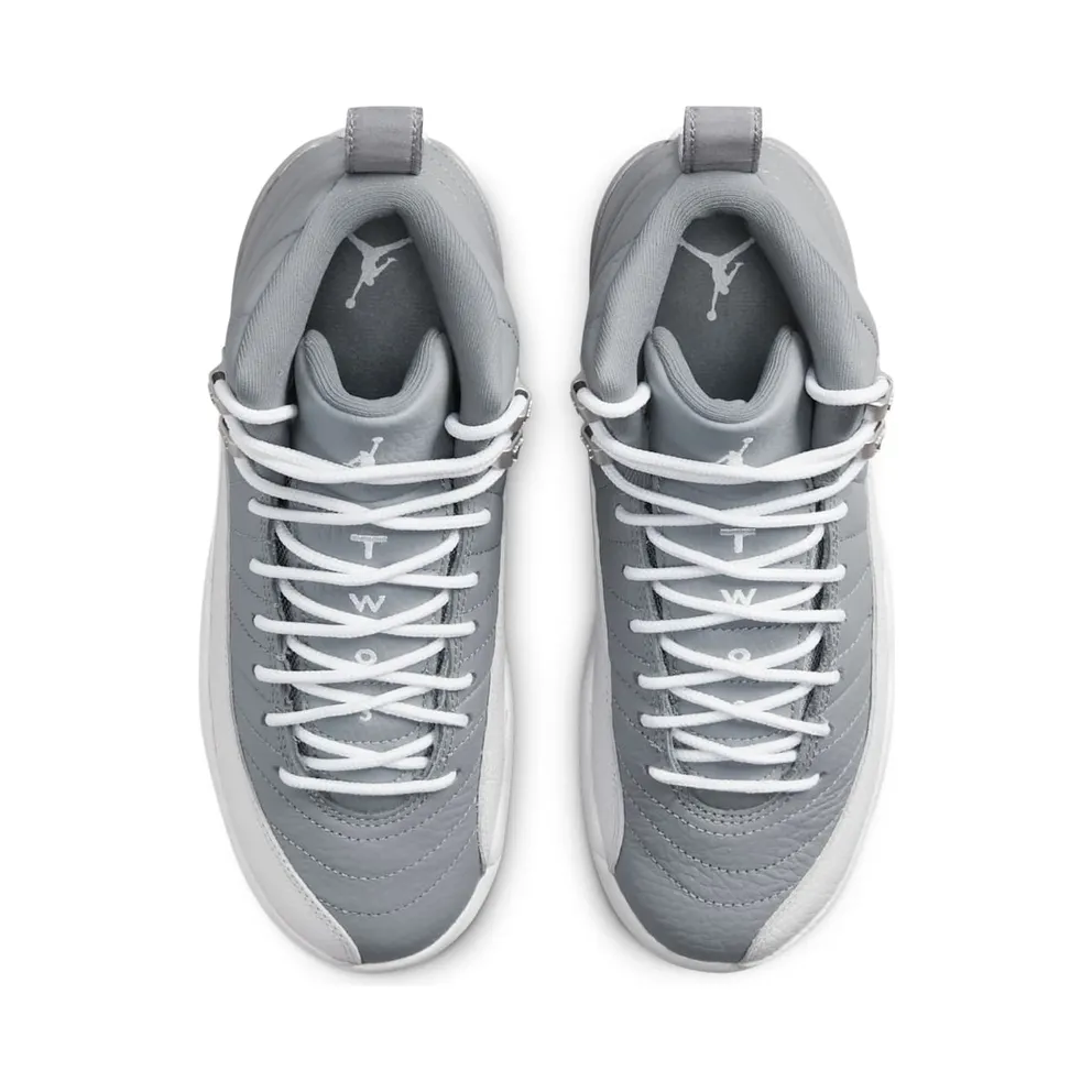 Nike Jordan Kids Gray Air Jordan 12 Retro Big Kids (153265-015)