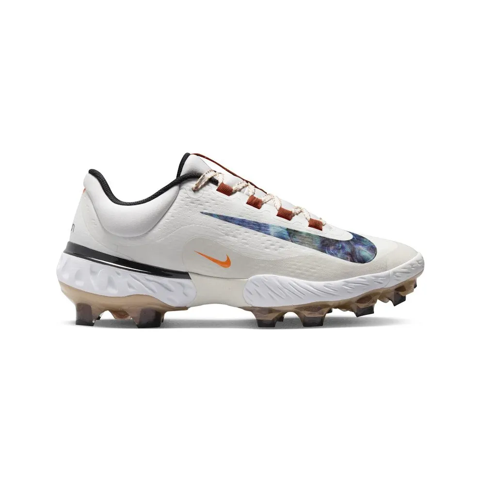 Nike Alpha Huarache Elite 4 Low MCS Summit White Phantom Dark Russet Royal Pulse (FZ8652-100)