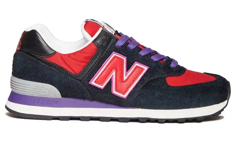 New Balance 574 Stray Rats Black Red (ML574RAE)