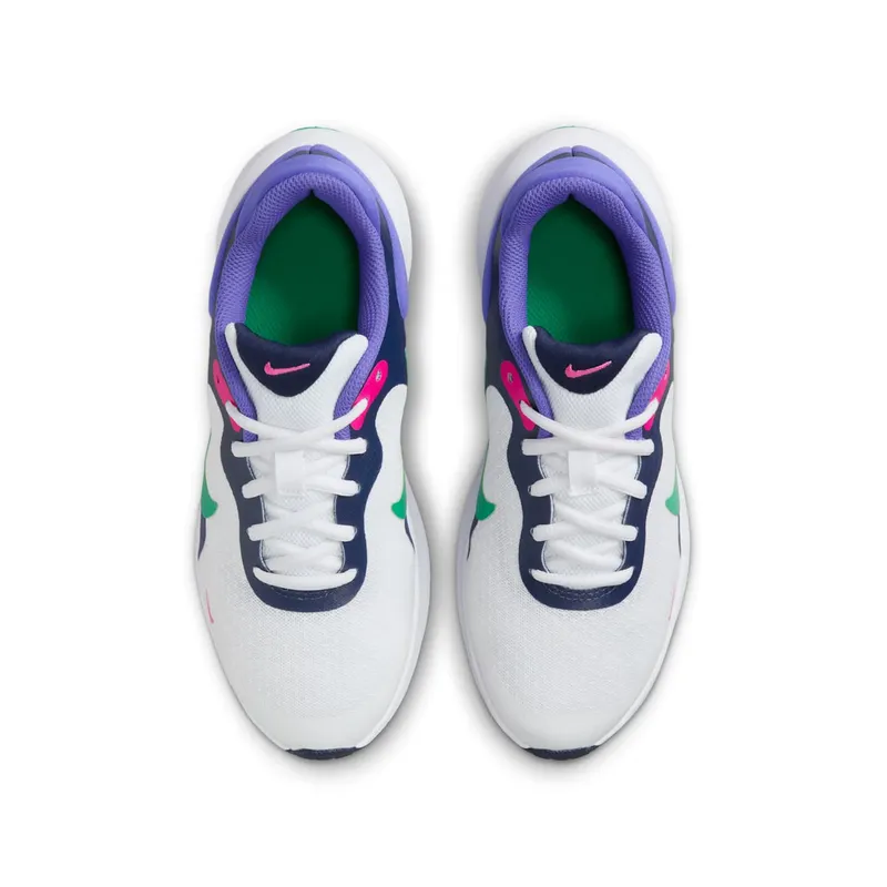 Nike Revolution 7 GS “Midnight Navy Stadium Green” (FB7689-101)