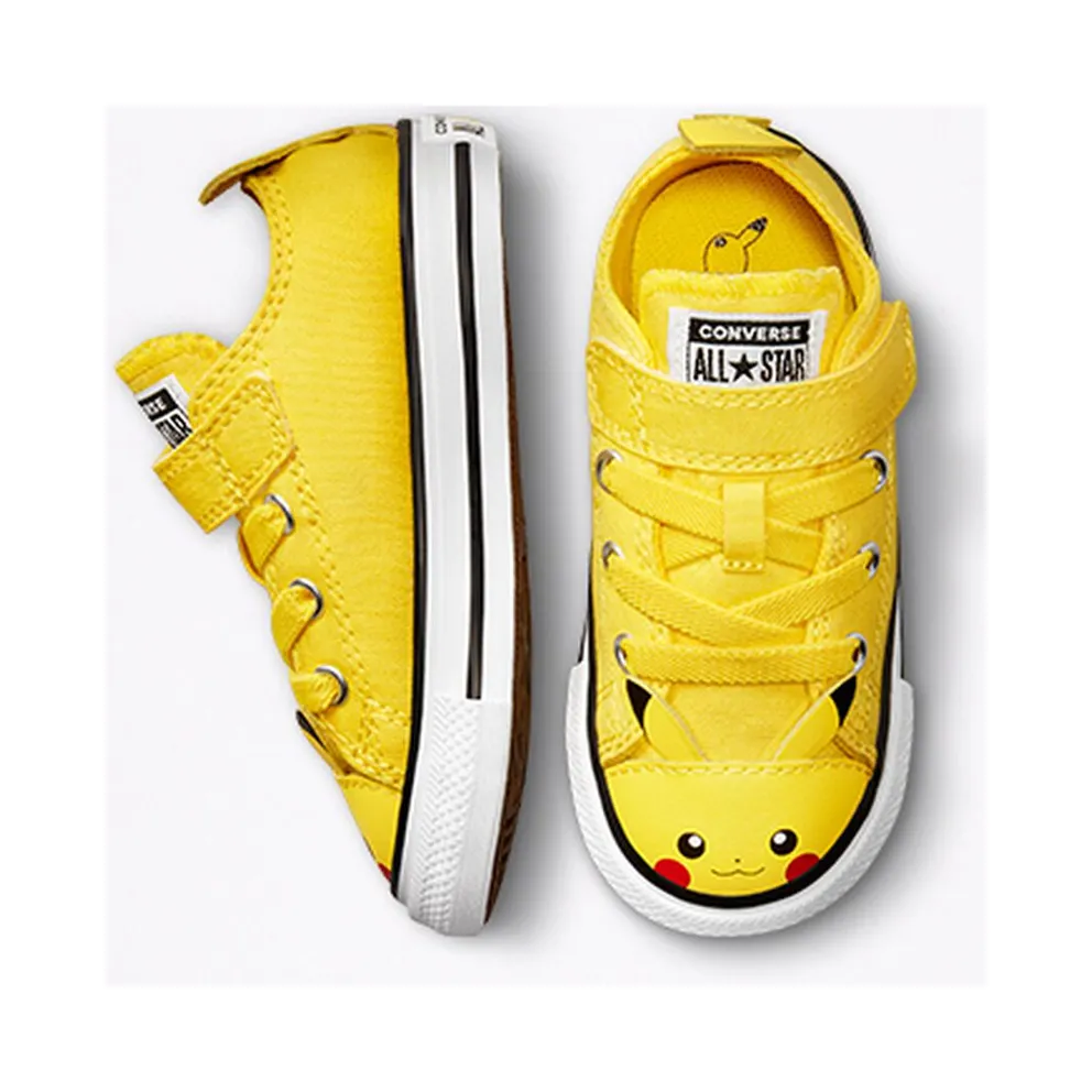 Converse Converse x Pokémon Pikachu Chuck Taylor All Star Easy-On Vibrant Yellow/Black/White (A01231C)