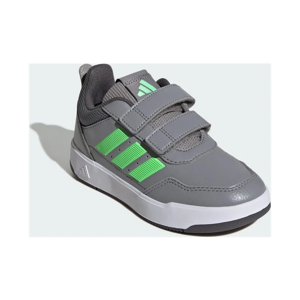 adidas Tensaur Sport 3.0 Cf K “Grey Three / Lime Burst / Grey Five” (JQ1839)