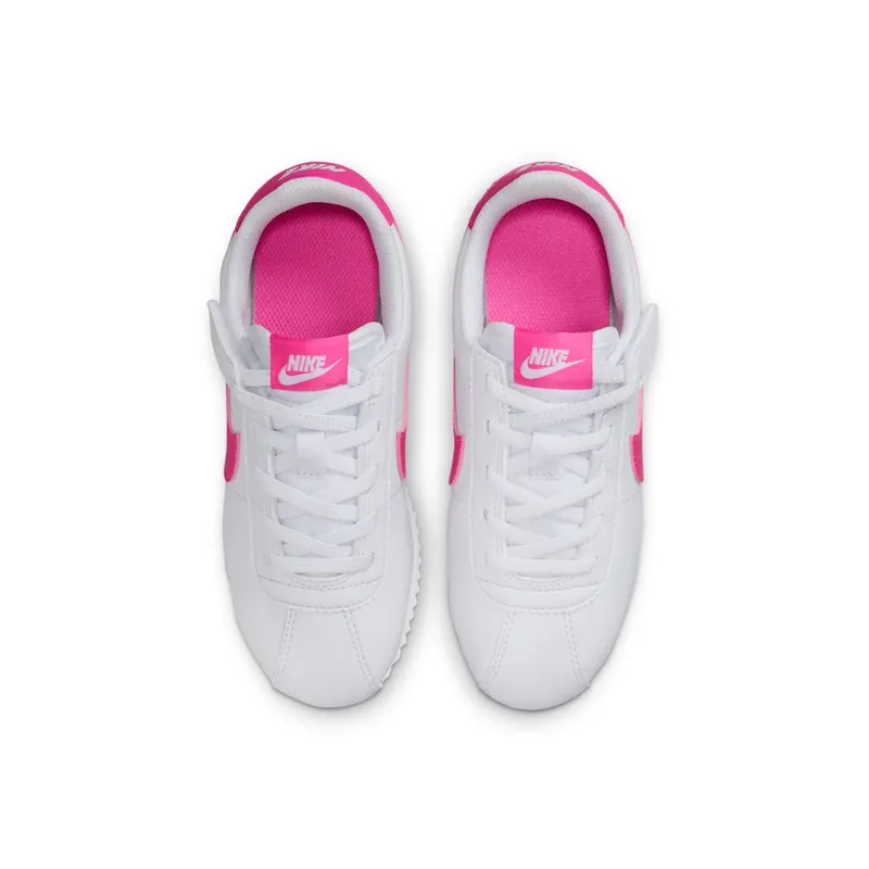 Nike Cortez EasyOn PS “White Laser Fuchsia” (DM0951-104)