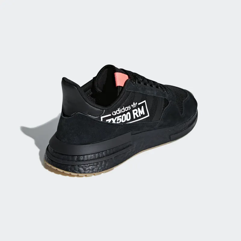 adidas  ZX500 RM Alphatype Core Black/Core Black/Flash Red (BB7443)