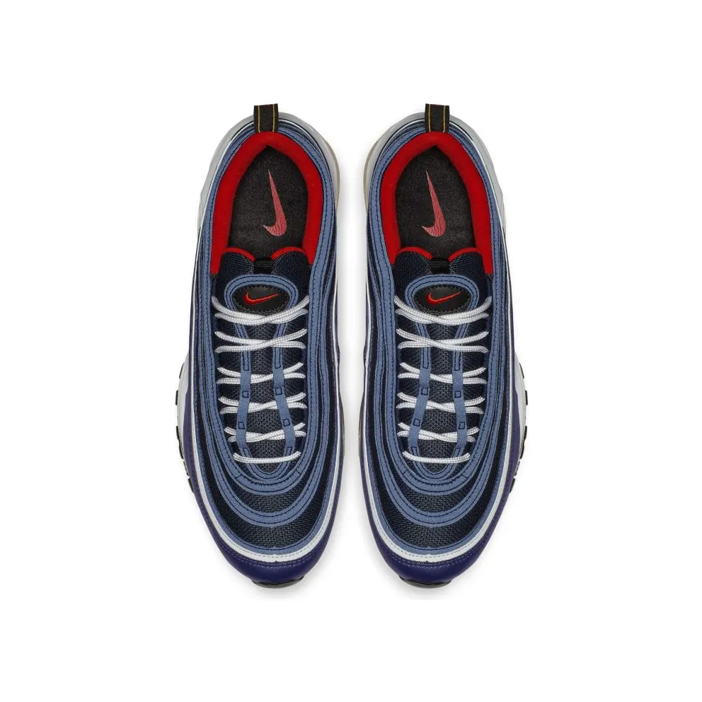 Nike Air Max 97 Midnight Navy Habanero Red Midnight Navy/Black-White-Habanero Red (921826-403)