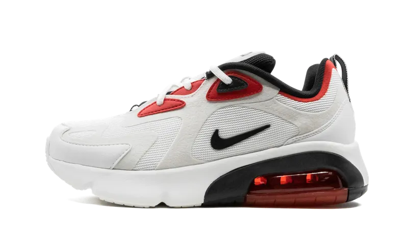 Nike Air Max 200 “Summit White University Red” (AT5627-105)