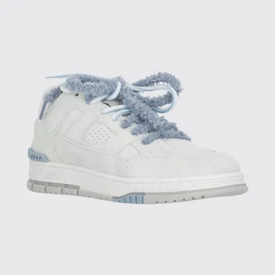 Axel Arigato Area Lo Label Suede Sneakers White (F3903003)