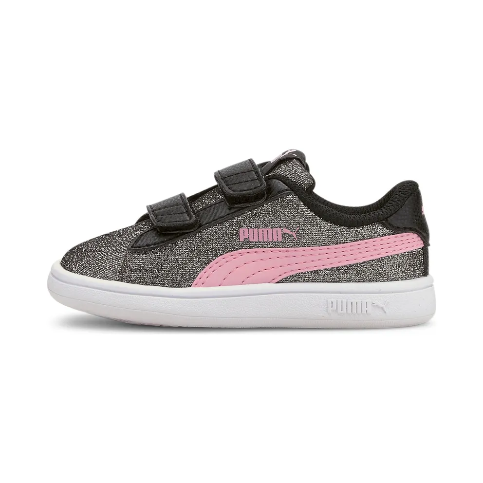 Puma Smash v2 Glitz Glam Black/Pink (36738018)