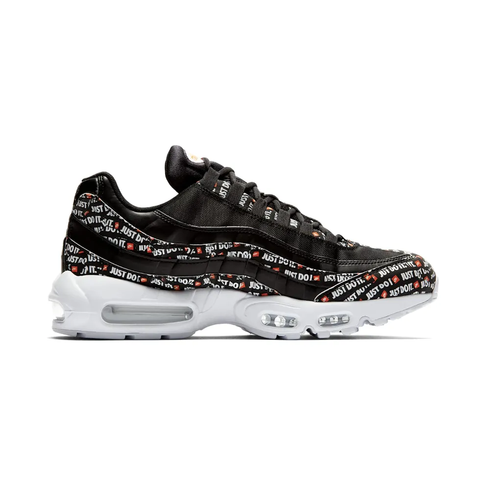 Nike Air Max 95 Just Do It Pack Black Black/Black-White-Total Orange (AV6246-001)