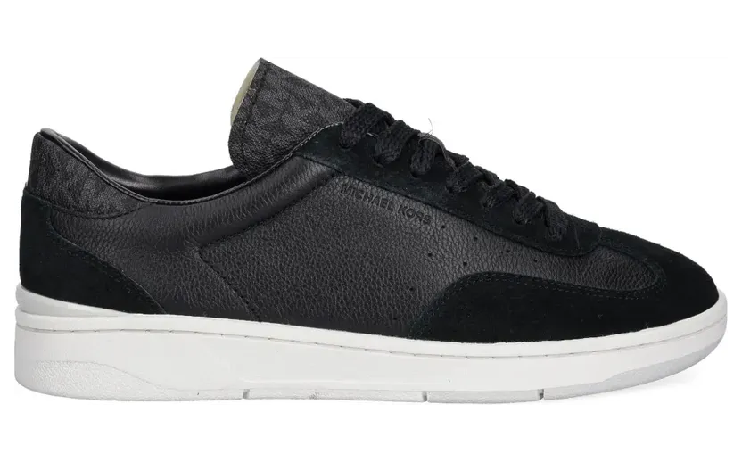 Michael Kors Wilton Sneakers aus Wildleder – Schwarz (42T5WLFS1L)