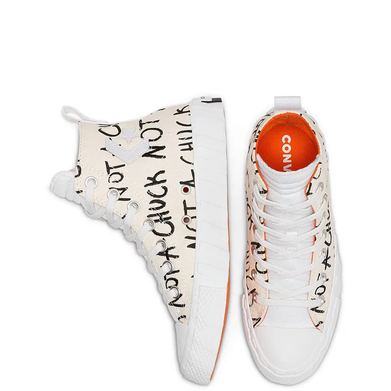 Converse UNT1TL3D High Top Egret/White/bold Mandarin (266515C)