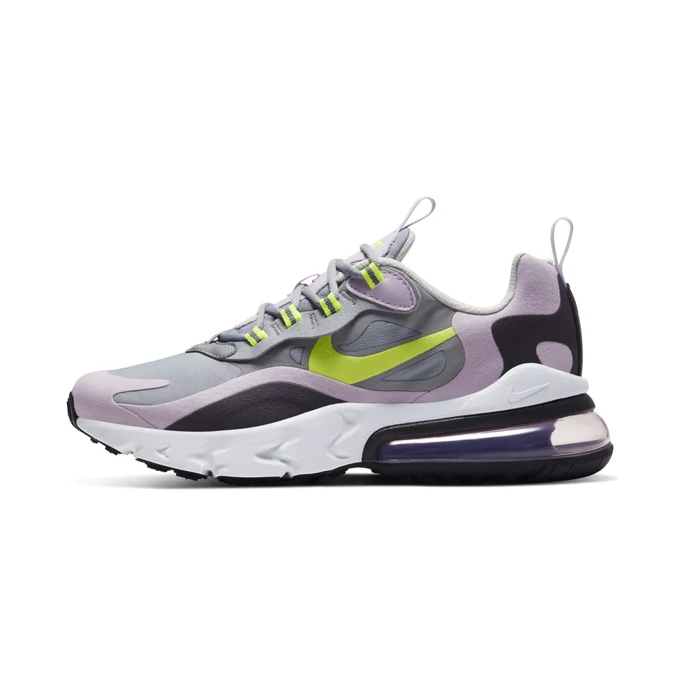 Nike Air Max 270 React Iced Lilac (GS) Particle Grey/Iced Lilac/Off Noir (BQ0103-010)