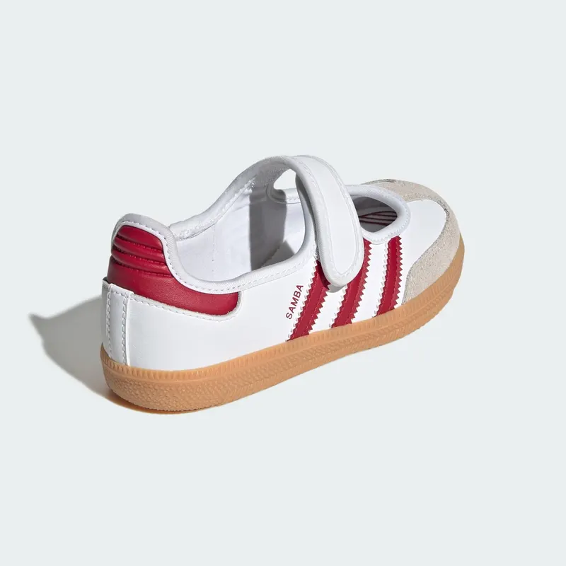 Adidas Samba Jane Cloud White / Team Victory Red / Gum (KJ2660)