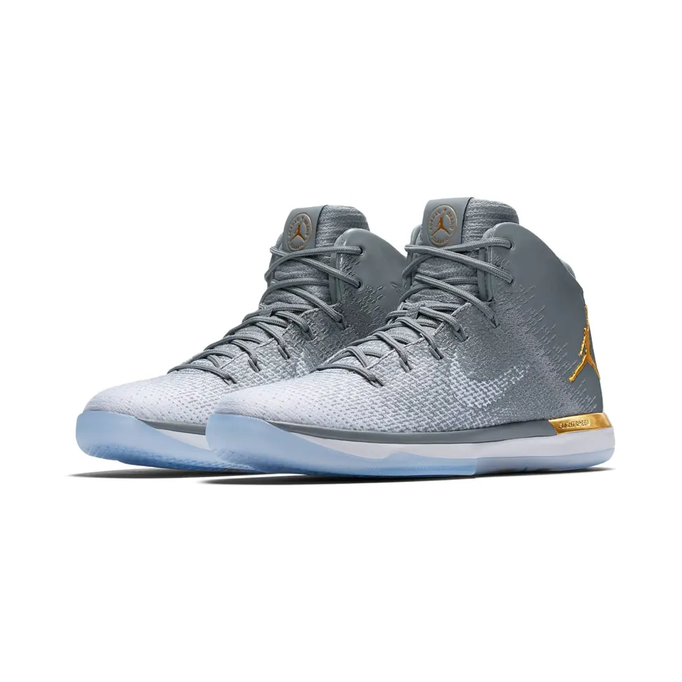 Jordan XXX1 Brand Classic West Cool Grey/White-Metallic Gold (AA2564-071)