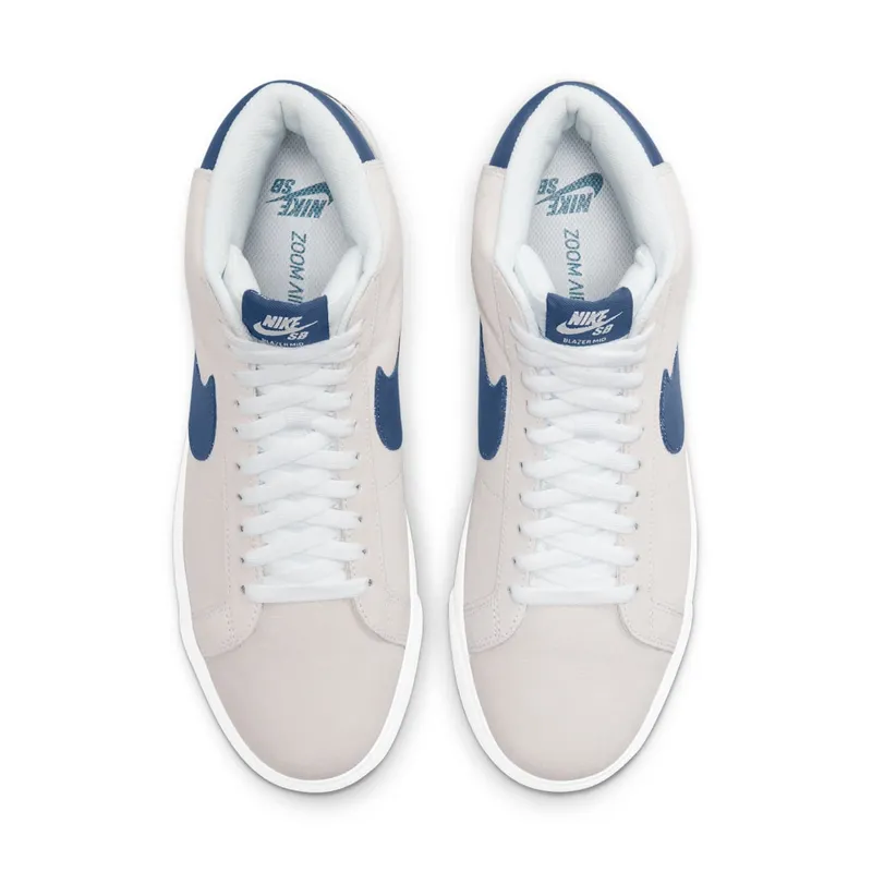 Nike SB Blazer Mid White Court Blue (864349-107)