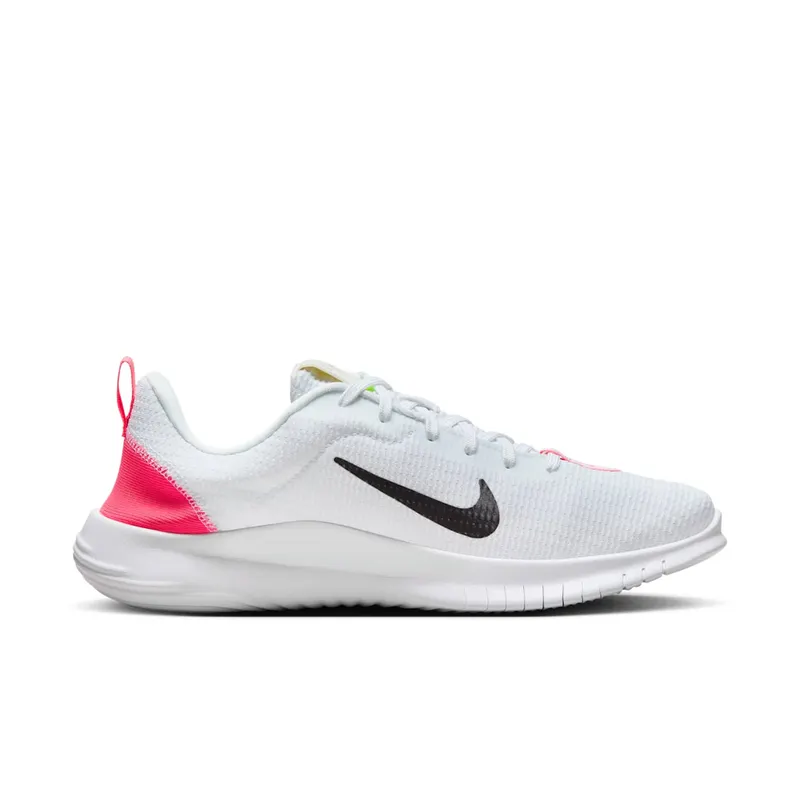 Nike Flex Experience Run 12 White Hot Punch Volt Black (DV0746-102)