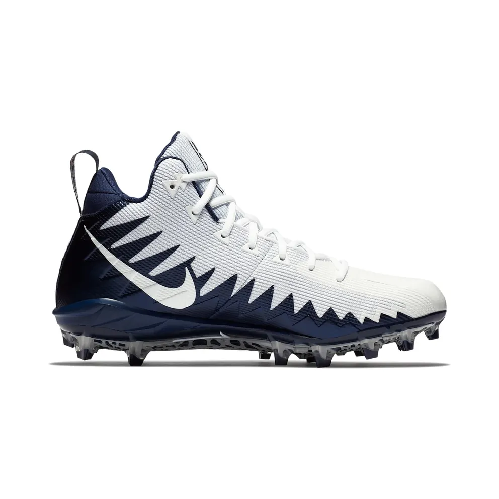 Nike Alpha Menace Pro Mid White Navy (871451-155)