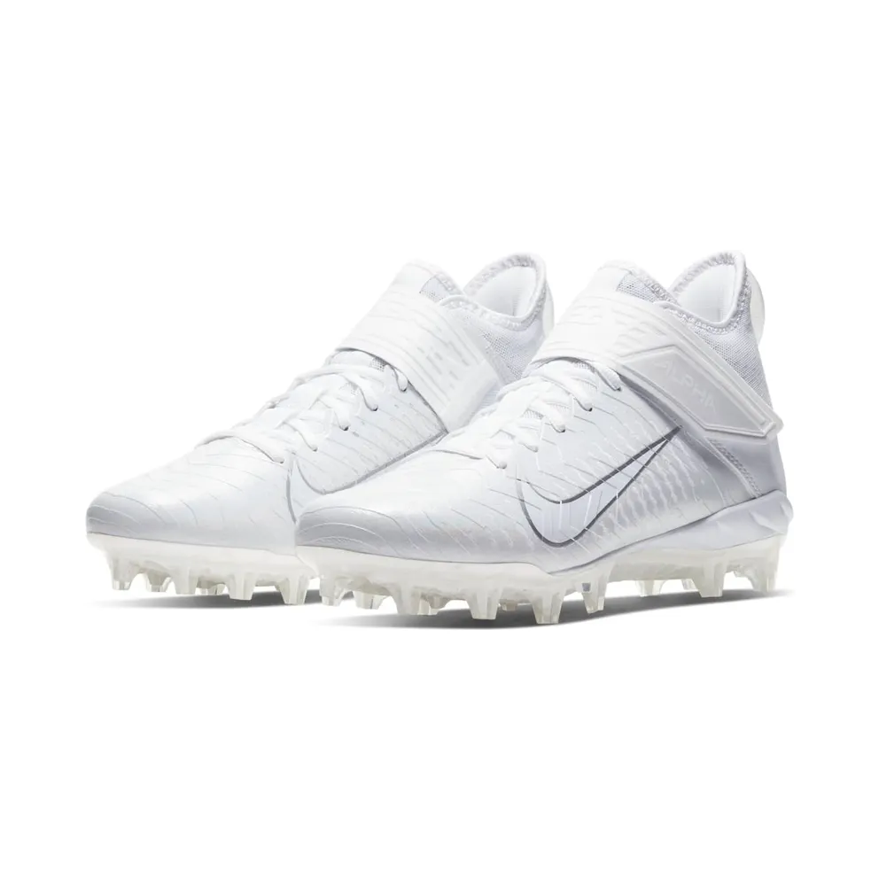 Nike Alpha Menace Pro 2 Mid White White/Chrome/White (AQ3209-109)