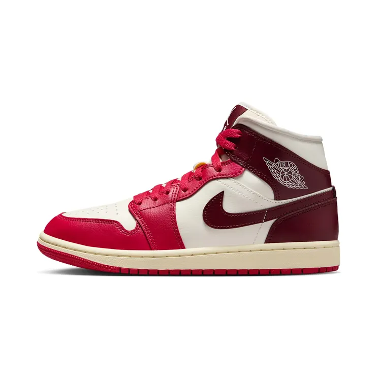 Air Jordan 1 Mid “Red/White” (BQ6472-119)