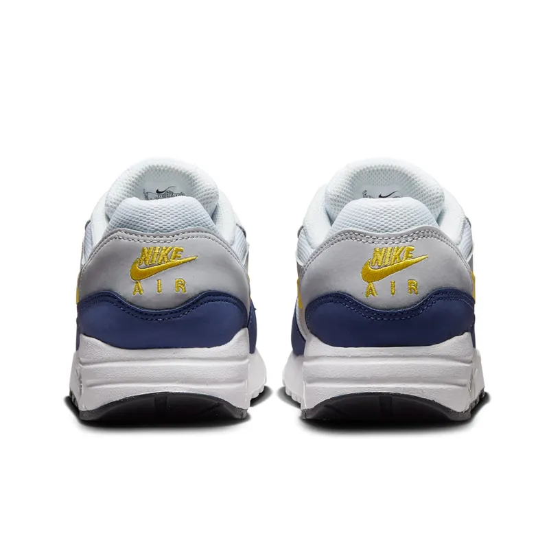 Nike Air Max 1 White Blue Recall Pure Platinum Tour Yellow (DZ3307-107)
