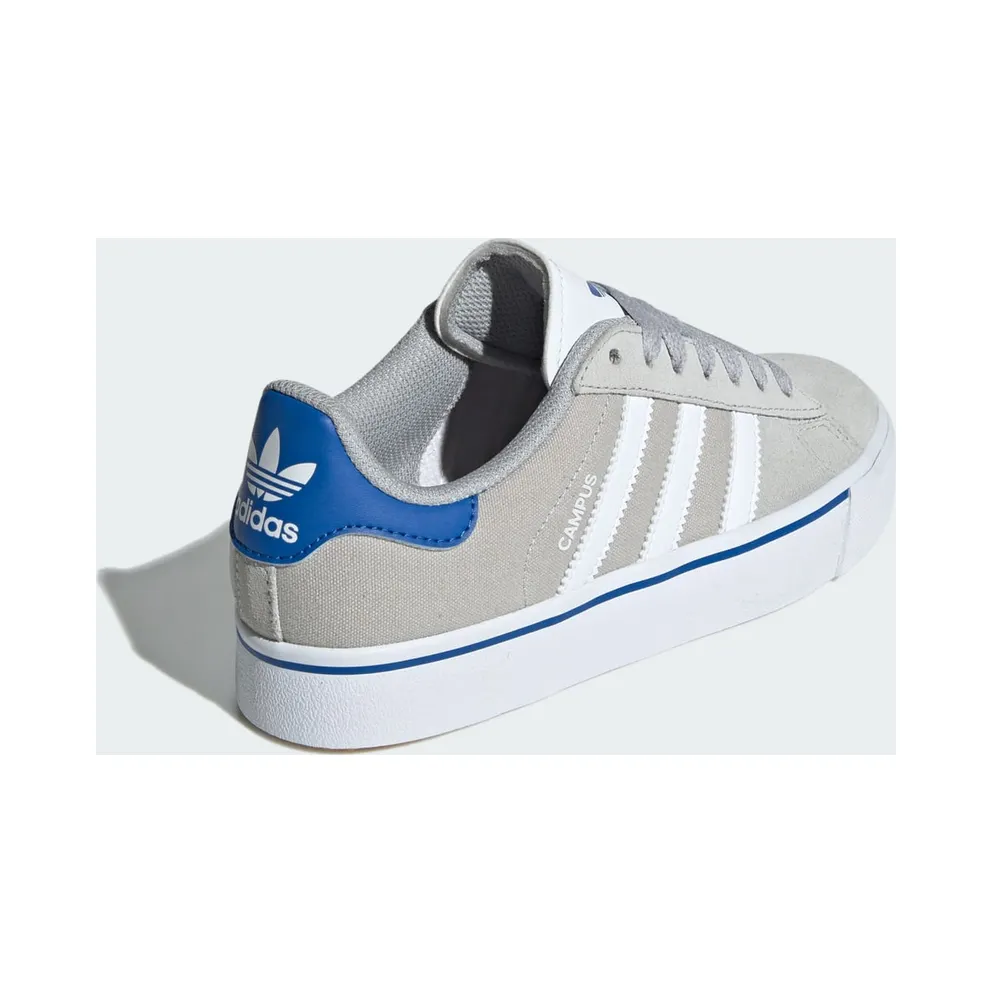 adidas Campus Vulc Grey White Blue (IH8039)