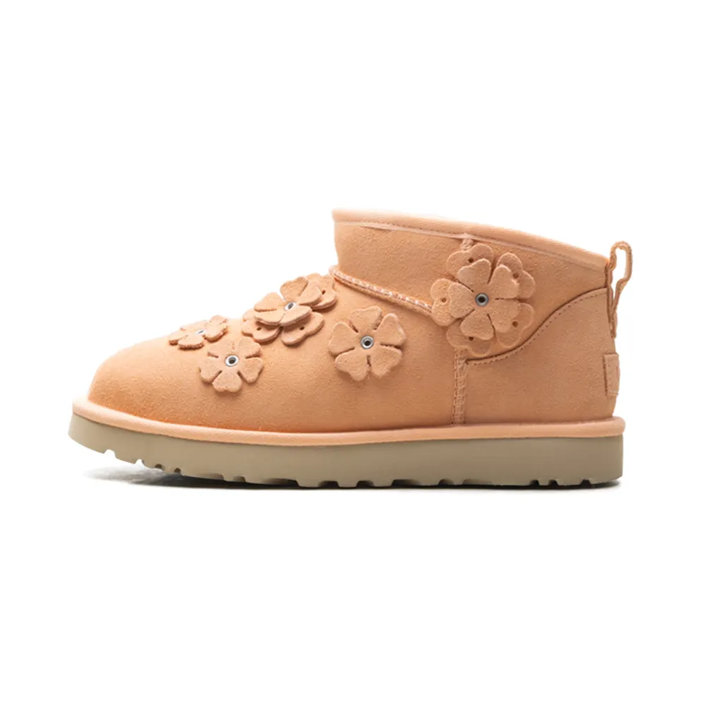 Ugg Classic Ultra Mini Fleur “Pink Bow” (1180012-TRF)