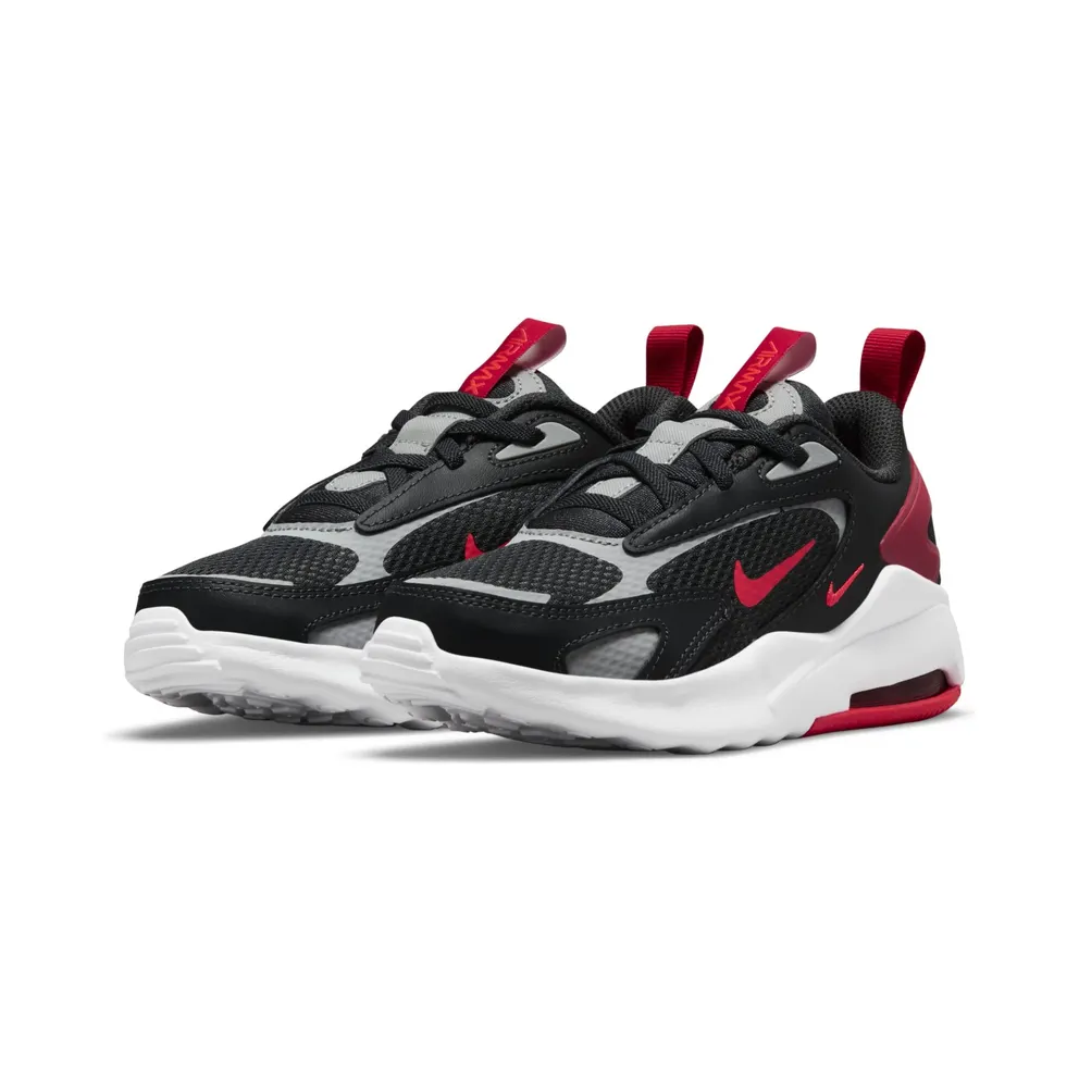 Nike Air Max Bolt “Dark Smoke Grey / University Red / Light Smoke Grey / Bright Crimson” (CW1627-005)