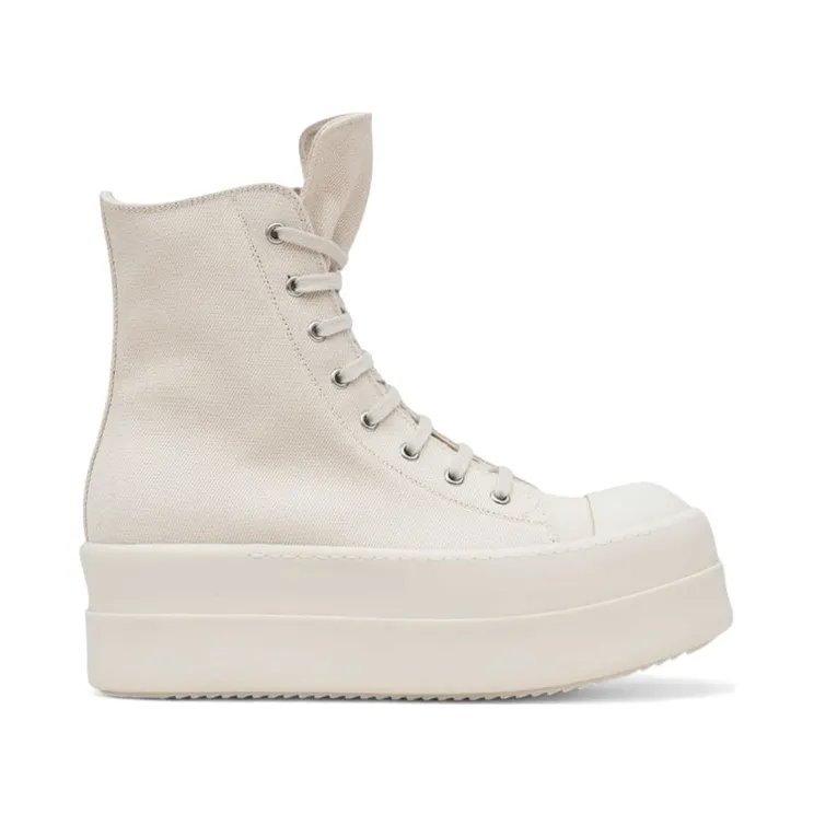 Rick Owens DRKSHDW Mega Bumper Sneaks Milk (DU01F4831-DO-1111)
