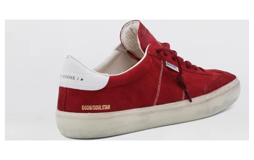 Golden goose Soul Star Suede Sneakers Red (GMF00464F00834940469) (2)
