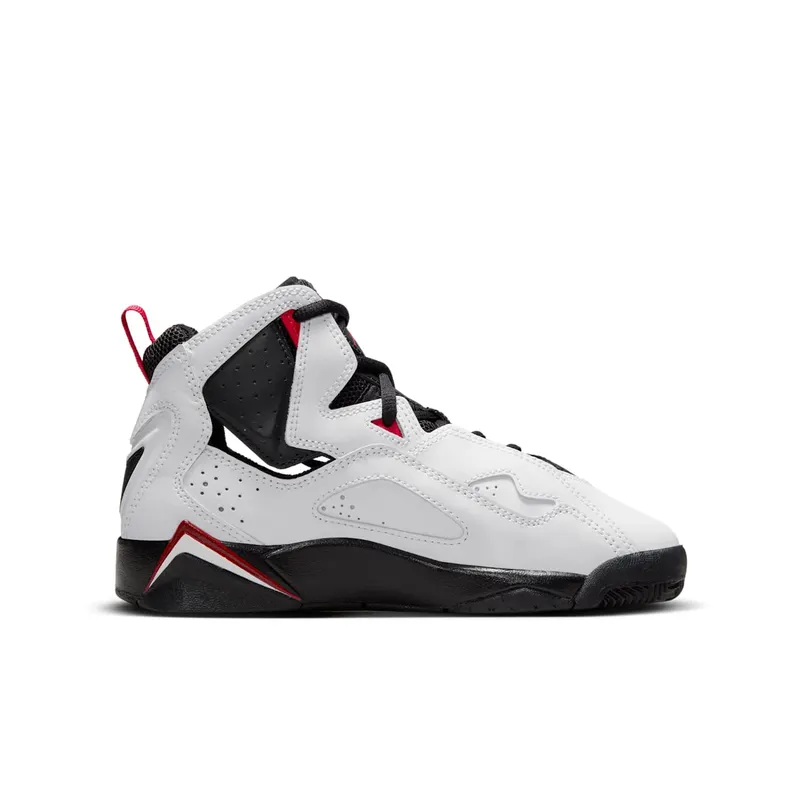 Jordan True Flight White Varsity Red Black (343795-100)
