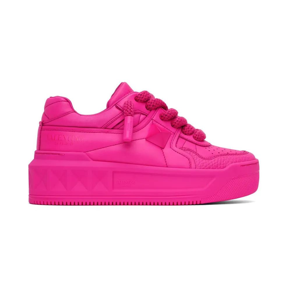 Valentino Garavani Pink One Stud Uwt Pink Pp (1W0S0FQ4XTM)