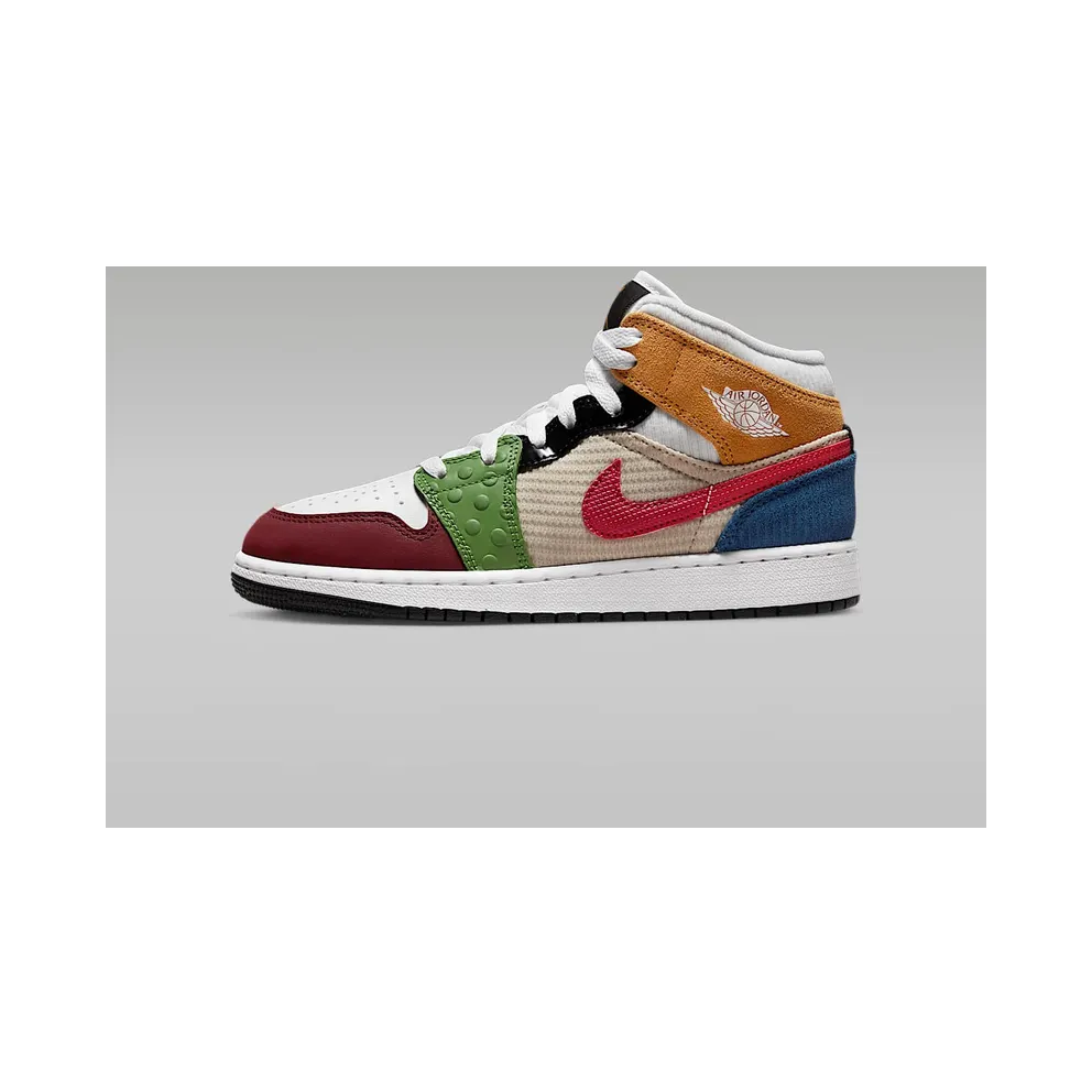 Air Jordan 1 Mid SE GS “Messy Room” (DR6957-100)